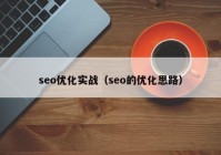 seo优化实战（seo的优化思路）